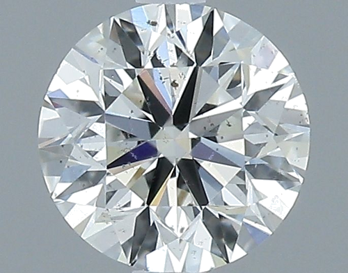 0.4 carat G-SI2 Excellent cut Natūralus Round Deimantas (1)