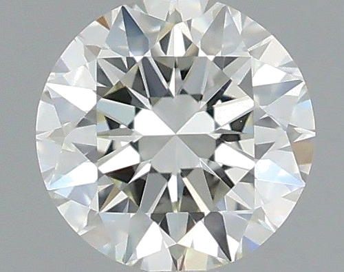 0.39 carat K-VVS1 Excellent cut Natūralus Round Deimantas (1)