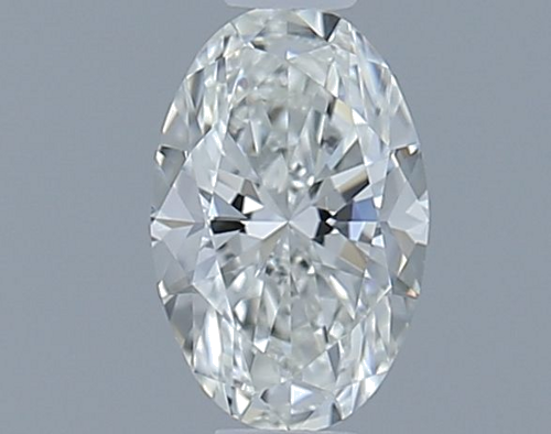0.5 carat I-VS1 Natūralus Oval Deimantas (1)