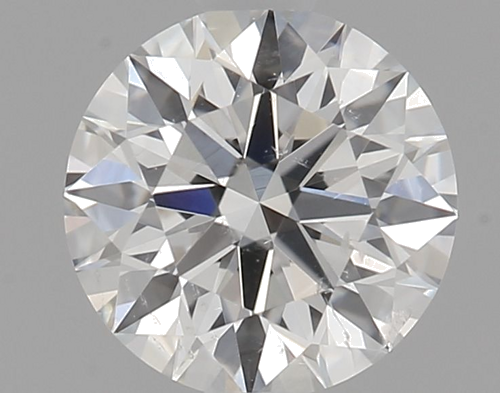 0.52 carat G-SI2 Excellent cut Natūralus Round Deimantas (1)