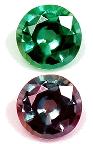 0.17 carat GREEN Round Alexandrite (1)
