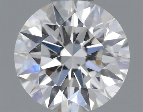 0.58 carat H-SI2 Excellent cut Natūralus Round Deimantas (1)