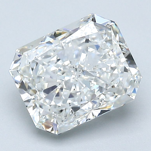 2.51 carat G-SI1 Natūralus Radiant Deimantas (1)