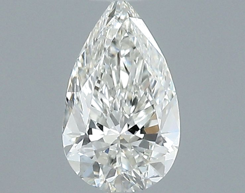 0.32 carat I-VS1 Natūralus Pear Deimantas (1)