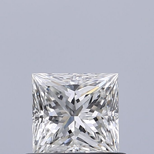 0.51 carat G-VVS1 Natūralus Princess Deimantas (1)