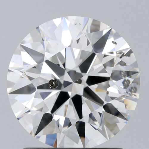 1.7 carat F-SI2 Excellent cut Natūralus Round Deimantas (1)