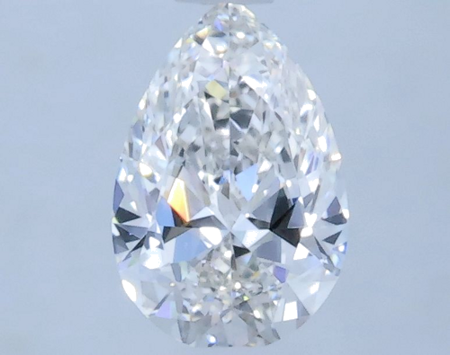 0.5 carat F-VS1 Natūralus Pear Deimantas (1)