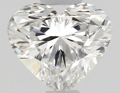 0.51 carat E-VS1 Natūralus Heart Deimantas (1)