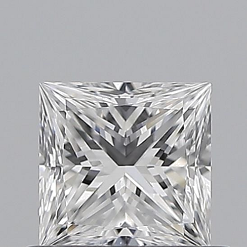 0.67 carat D-VS2 Natūralus Princess Deimantas (1)