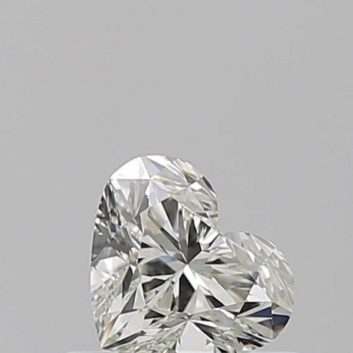 0.5 carat K-VVS1 Natūralus Heart Deimantas (1)