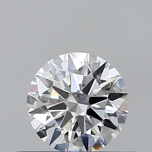0.37 carat D-VVS2 Excellent cut Natūralus Round Deimantas (1)