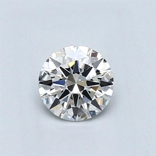 0.5 carat F-VVS1 Excellent cut Natūralus Round Deimantas (1)