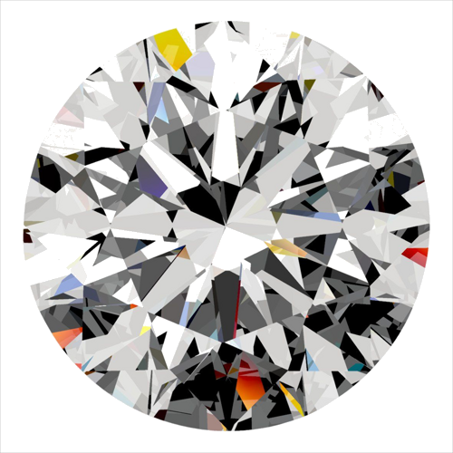 0.3 carat H-VVS2 Excellent cut Natūralus Round Deimantas (1)