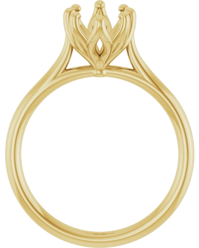Sužadėtuvių Žiedas „Cathedral-Style Solitaire Tulipset®“ 14k yellow gold Marquise 11.5mm x 6mm (2)