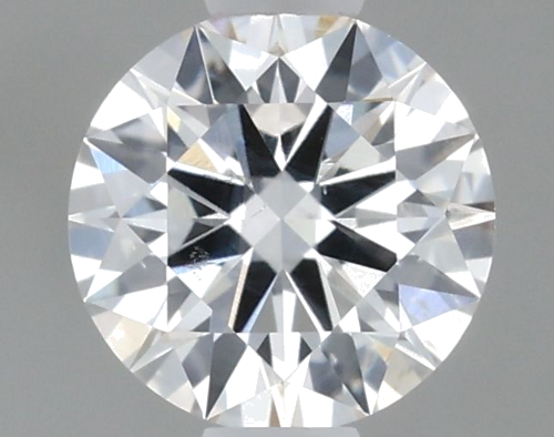 0.46 carat F-SI2 Excellent cut Natūralus Round Deimantas (1)