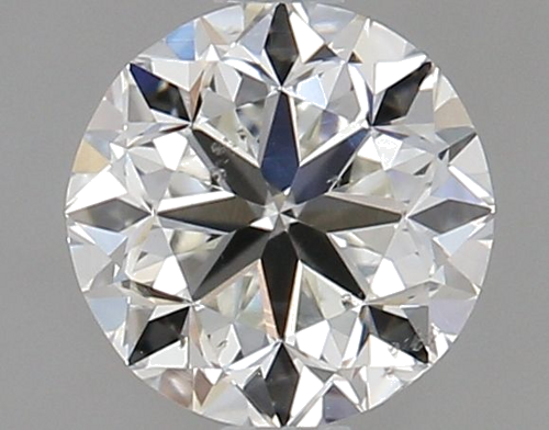 1.0 carat I-SI1 GD cut Natūralus Round Deimantas (1)