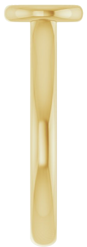 Sužadėtuvių Žiedas „Bezel-Set Solitaire“ 585 Geltonojo Aukso Round 5.8mm (4)