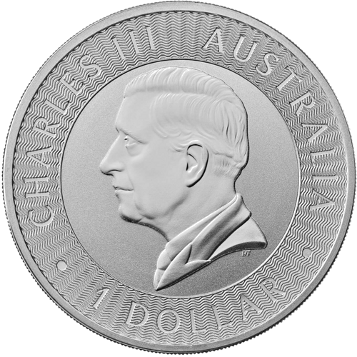 1 oz Ķengurs 2024 Austrālijas sudraba monēta (2)