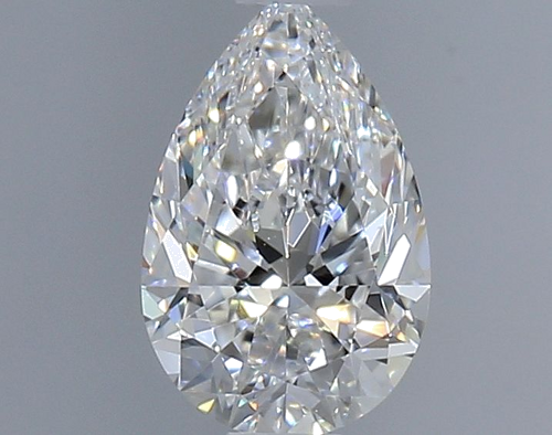 0.5 carat D-VVS1 Natūralus Pear Deimantas (1)