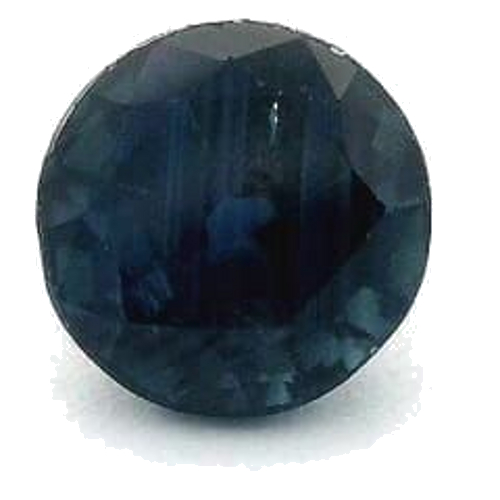 0.63 carat BLUE Round Safyras (1)