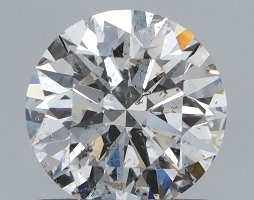 1.0 carat G-SI2 Excellent cut Natūralus Round Deimantas (1)