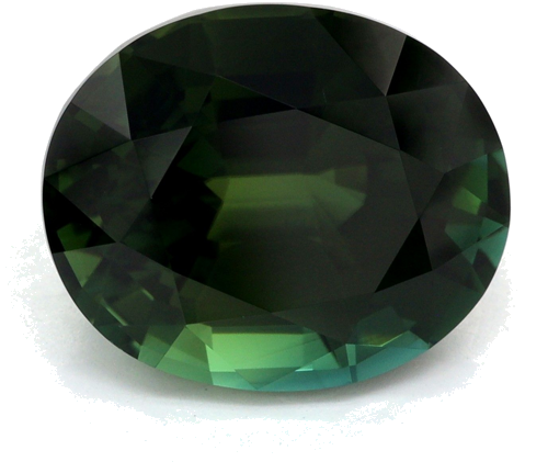 5.47 carat GREEN Oval Tourmaline (1)