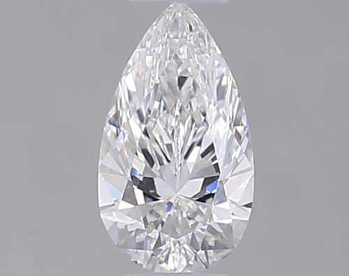 0.26 carat E-VVS1 Natūralus Pear Deimantas (1)