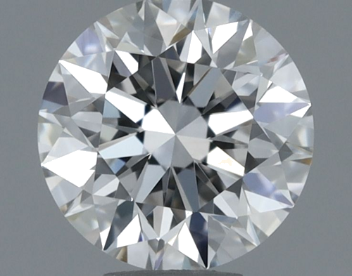 0.5 carat F-VS2 Excellent cut Natūralus Round Deimantas (1)