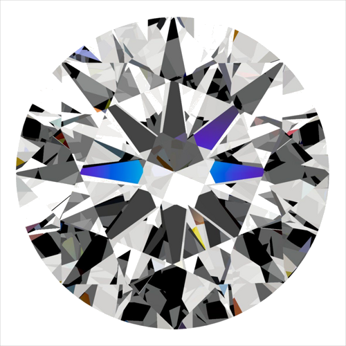 0.33 carat D-VS1 Excellent cut Natūralus Round Deimantas (1)