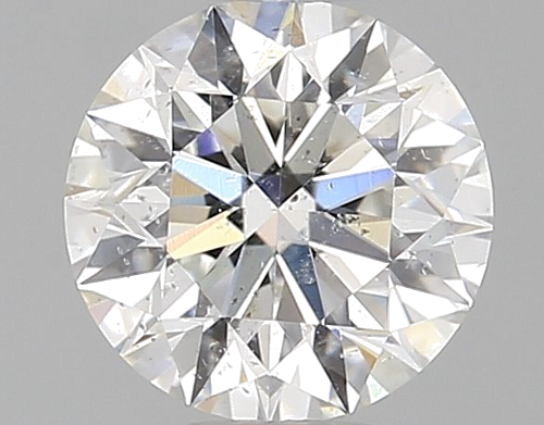 0.46 carat G-SI2 Excellent cut Natūralus Round Deimantas (1)