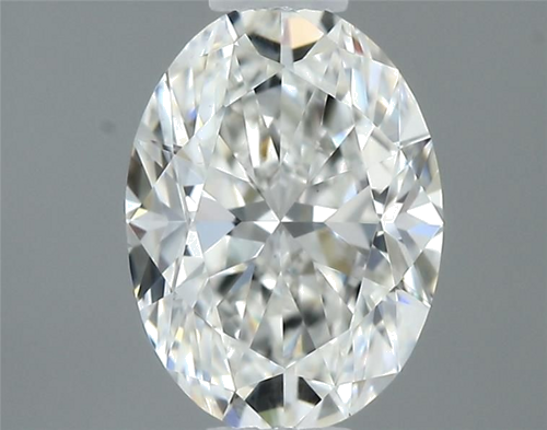 0.4 carat G-VS2 Natūralus Oval Deimantas (1)