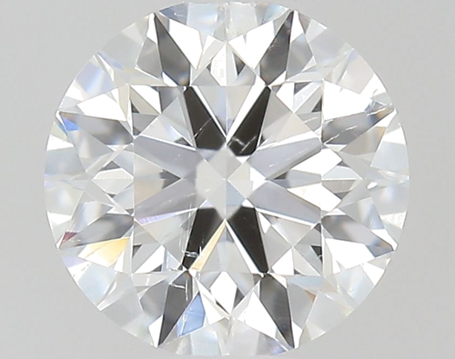 0.43 carat F-SI2 Excellent cut Natūralus Round Deimantas (1)