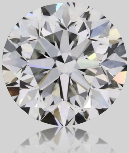 0.5 carat H-VVS2 GD cut Natūralus Round Deimantas (1)