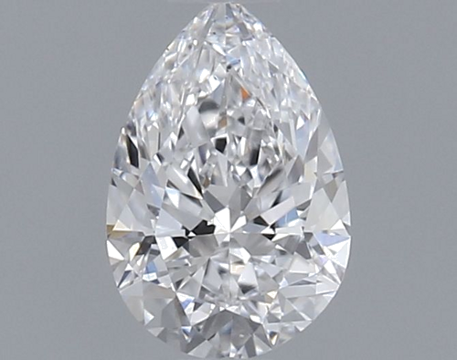 0.51 carat D-VS2 Natūralus Pear Deimantas (1)