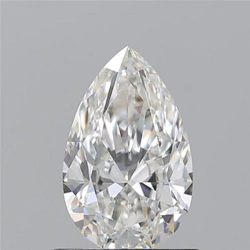 0.91 carat H-VS1 Natūralus Pear Deimantas (1)