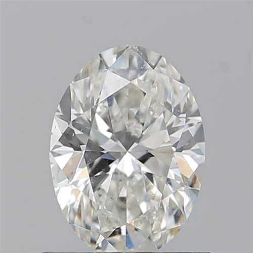 0.9 carat I-SI1 Natūralus Oval Deimantas (1)