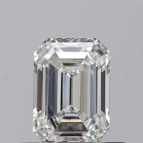 0.52 carat F-VVS2 Natūralus Emerald Deimantas (1)