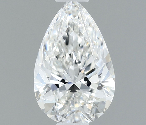 0.47 carat E-VVS1 Natūralus Pear Deimantas (1)