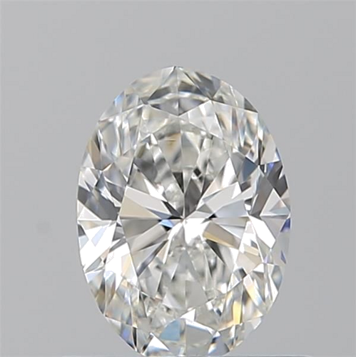 0.7 carat G-VVS2 Natūralus Oval Deimantas (1)