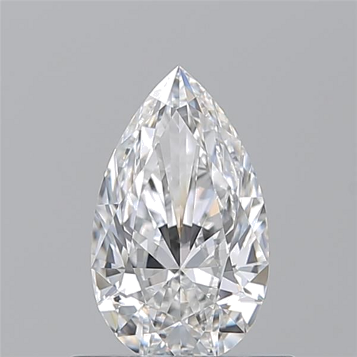 0.56 carat E-VVS2 Natūralus Pear Deimantas (1)