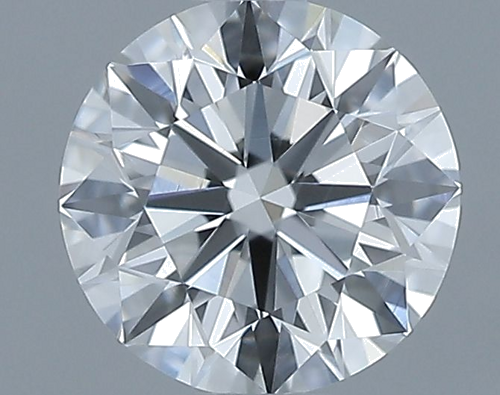0.5 carat F-VVS2 Excellent cut Natūralus Round Deimantas (1)