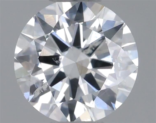 0.45 carat F-SI2 Excellent cut Natūralus Round Deimantas (1)