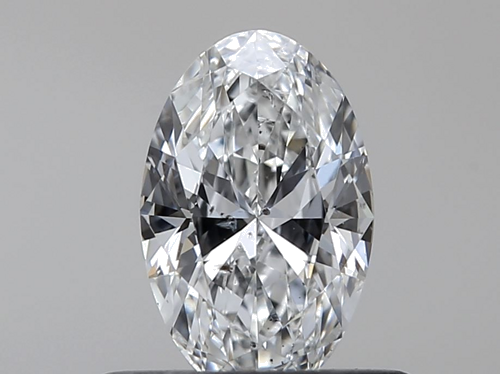 0.4 carat F-SI2 Natūralus Oval Deimantas (1)