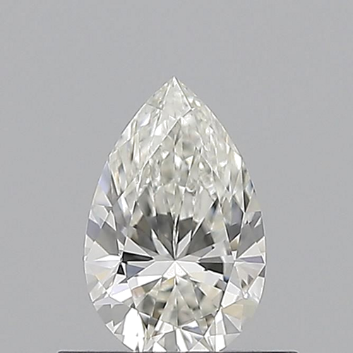 0.51 carat H-VS1 Natūralus Pear Deimantas (1)