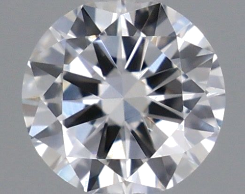 0.23 carat D-VVS2 GD cut Natūralus Round Deimantas (1)