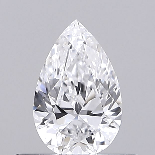 0.35 carat D-VVS1 Natūralus Pear Deimantas (1)