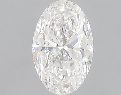 0.57 carat D-SI1 Natūralus Oval Deimantas (1)