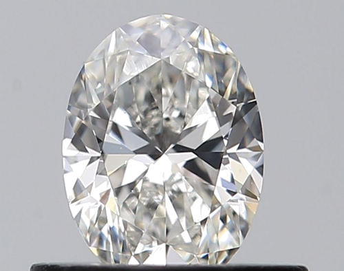 0.5 carat E-VVS1 Natūralus Oval Deimantas (1)