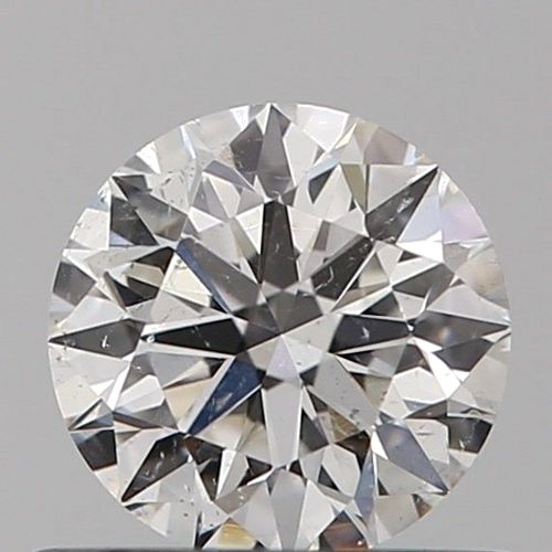 0.5 carat G-SI2 Excellent cut Natūralus Round Deimantas (1)
