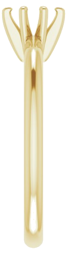 Sužadėtuvių Žiedas „Solitaire“ 10k yellow gold Marquise 5mm x 3mm (4)